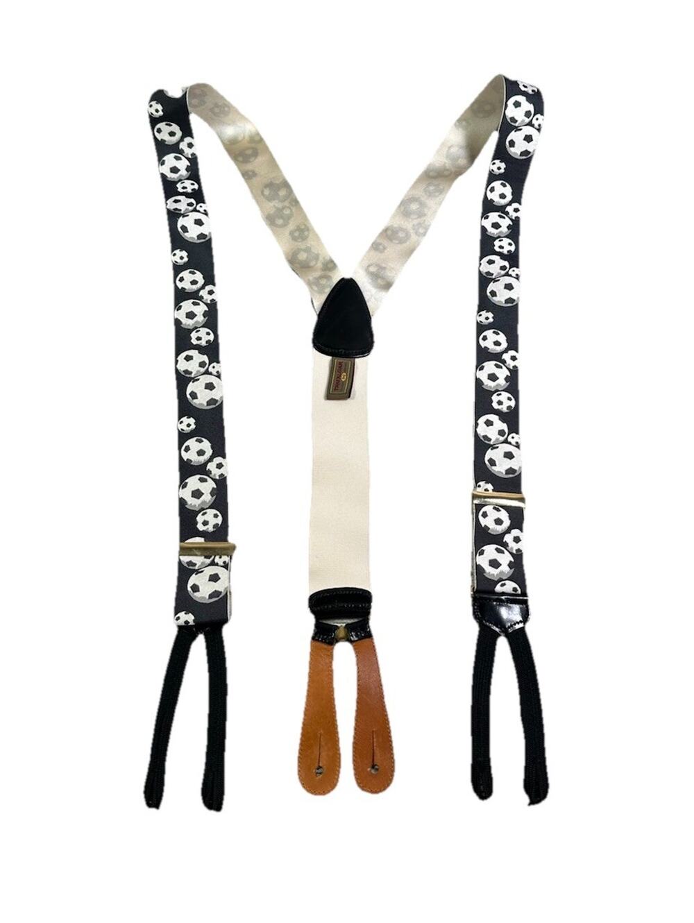 Limited Edition Trafalgar “Goalie's Nightmare”Soccer Ball Silk Suspenders